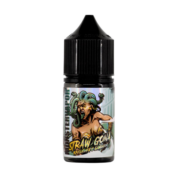 Жидкость MONSTERVAPOR ULTRA STRAW GONA (клубника с бананом) 30 мл 2% (20 мг/мл)