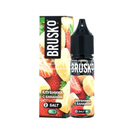 Жидкость Brusko Salt (Chubby) (Клубника с бананом) 35 мл 2% (20 мг/мл)