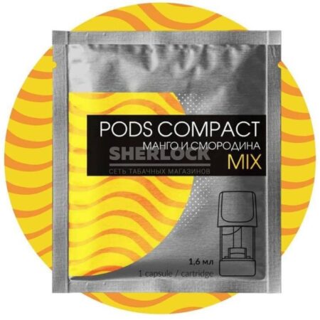 Капсула  Pods Compact для Logic 1,5 % Манго и смородина микс