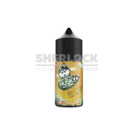 Жидкость Husky Mint Series Salt Strong Citrus Days (Цитрус Лёд)