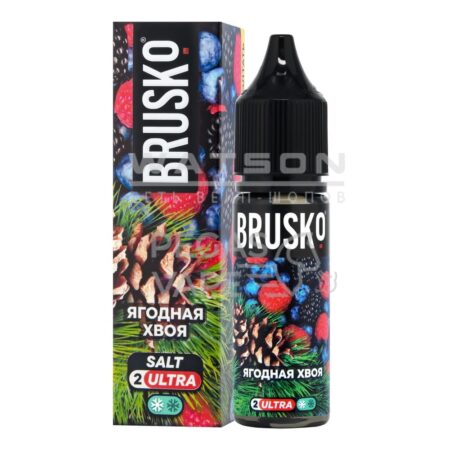 Жидкость Brusko Chubby Salt Strong (Ягодная хвоя) 35 мл 2% (20 мг/мл) Strong