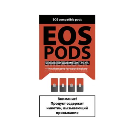 Капсулы EOS Pods Клубника Арбуз (10 шт в бл)