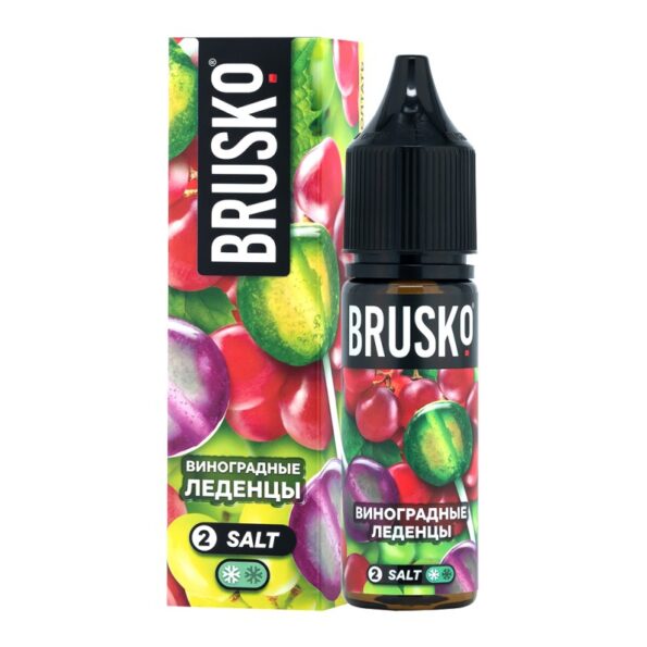 Жидкость Brusko Chubby Salt Strong (Виноградные леденцы) 35 мл 2% (20 мг/мл)