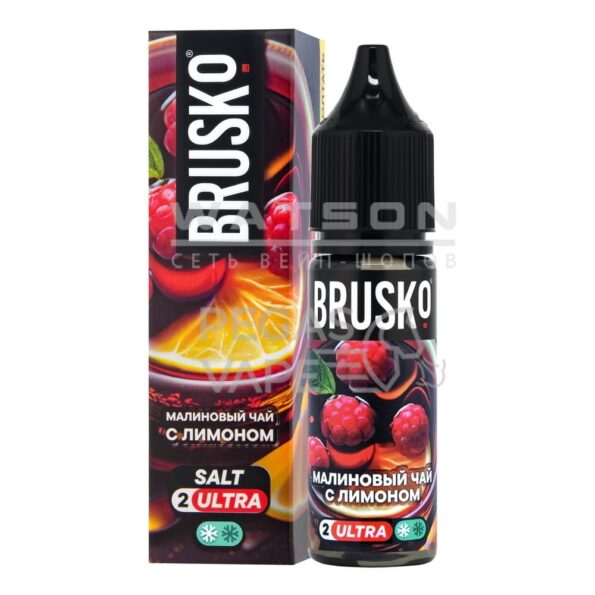 Жидкость Brusko Chubby Salt Strong (Малиновый чай с лимоном) 35 мл 2% (20 мг/мл) Strong