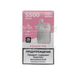 Электронная сигарета PUFF MI DX 5500 (Персиковый лед)