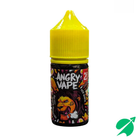 Жидкость Angry Vape Ultra Salt Лев Шарм  (Йогурт манго-маракуйя) 30 мл 2% (20 мг/мл) Strong