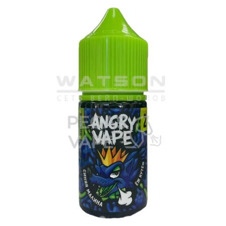 Жидкость Angry Vape Salt Еж Кутеж (Синяя малина) 30 мл 2% (20 мг/мл)