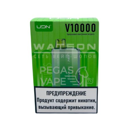 Электронная сигарета UDN V 10000  (Яблочная конфета)