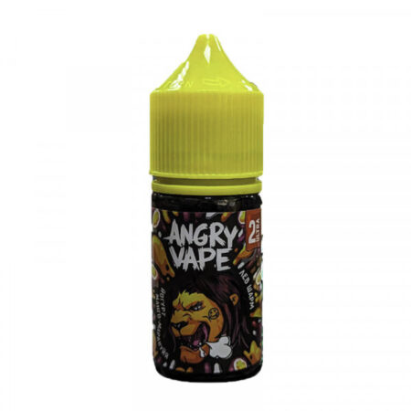 Жидкость Angry Vape Salt Лев Шарм (Йогурт манго-маракуйя) 30 мл 2% (20 мг/мл)