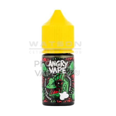 Жидкость Angry Vape Ultra Salt Хамелеон RGB  (Зеленое яблоко с вишней) 30 мл 2% (20 мг/мл) Strong