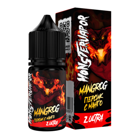 Жидкость MONSTERVAPOR ULTRA MANGROG (персик с манго) 30 мл 2% (20 мг/мл)