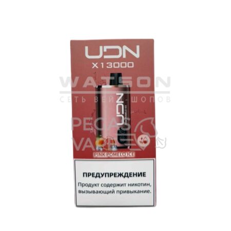 Электронная сигарета UDN BAR X 13000  (Розовое помело)