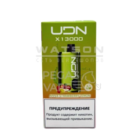 Электронная сигарета UDN BAR X 13000  (Яблоко клубника лимон)