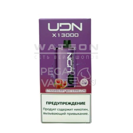 Электронная сигарета UDN BAR X 13000  (Клубника арбуз)