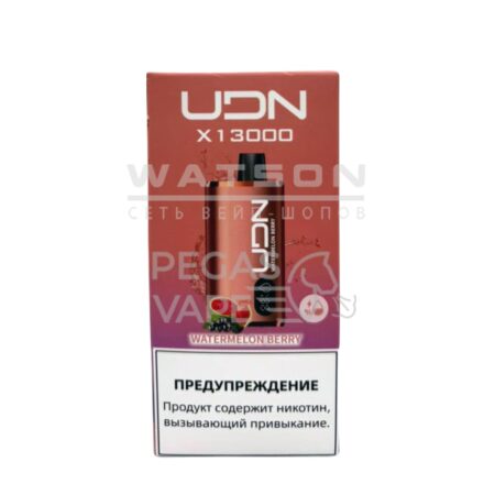 Электронная сигарета UDN BAR X 13000  (Арбуз Ягода)