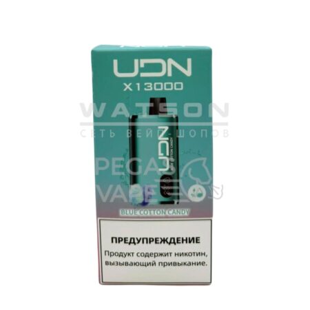 Электронная сигарета UDN BAR X 13000  (Голубая сахарная вата)