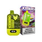 Электронная сигарета ICEBERG MINI 10000 (Лимон киви)