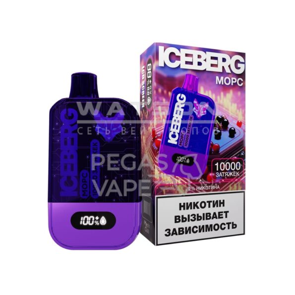 Электронная сигарета ICEBERG MINI 10000 (Морс)