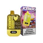 Электронная сигарета ICEBERG MINI 10000 (Клубнично банановый маршмеллоу)