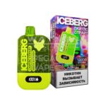 Электронная сигарета ICEBERG MINI 10000 (Скитлс спрайт)