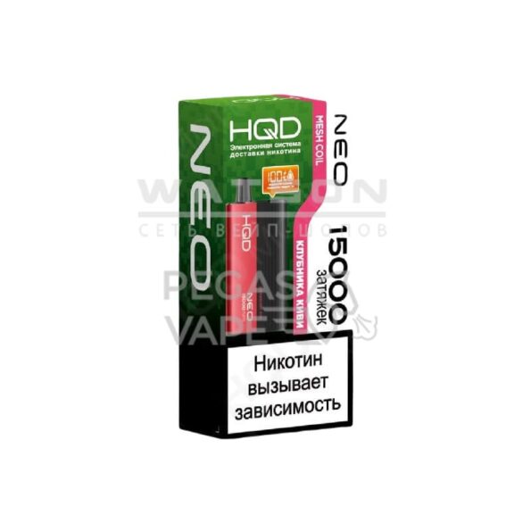 Электронная сигарета HQD NEO 15000 (Клубника киви)