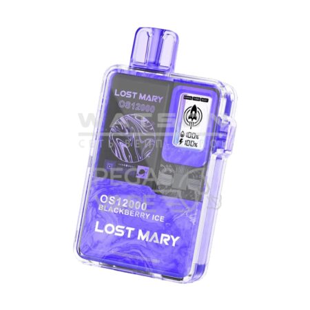 Электронная сигарета LOST MARY OS 12000 (Ежевика лед)