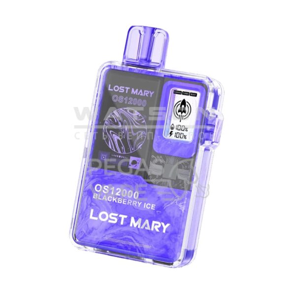 Электронная сигарета LOST MARY OS 12000 (Ежевика лед)