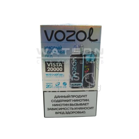 Электронная сигарета VOZOL VISTA 20000 (Кислый яблочный лед)