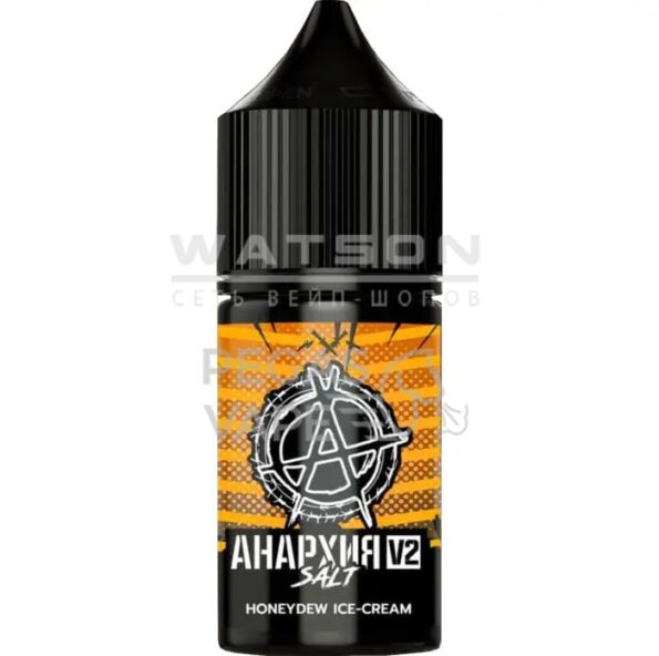 Жидкость Анархия v2 SALT (Дынное мороженое ) 30 мл 2% (20 мг/мл) Strong