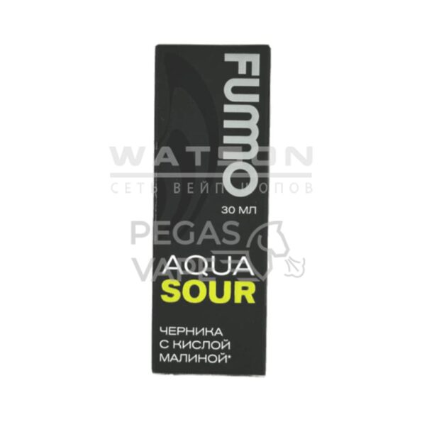 Жидкость FUMMO AQUA SOUR (Черника с кислой малиной) 30 мл 2% (20 мг/мл)