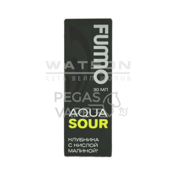 Жидкость FUMMO AQUA SOUR (Клубника с кислой малиной) 30 мл 2% (20 мг/мл)