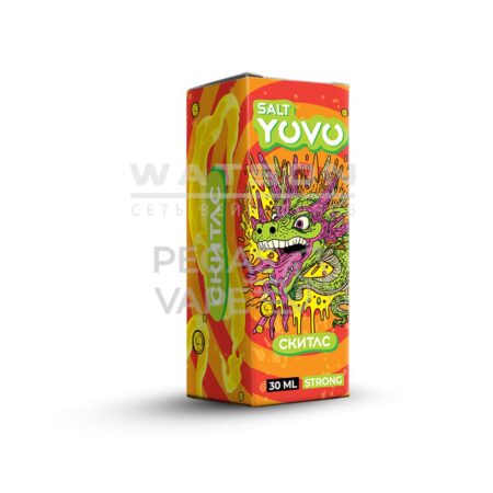 Жидкость YOVO Salt Strong (Скитлс) 30 мл 2% (20 мг/мл) Strong