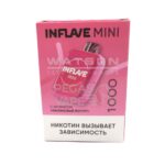 Электронная сигарета INFLAVE MINI 1000 Малиновый йогурт