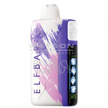 Электронная сигарета Elf Bar Booster ICE King 3000 (Ежевика клюква)