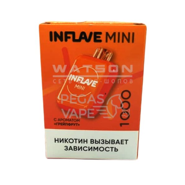 Электронная сигарета INFLAVE MINI 1000 Грейпфрут