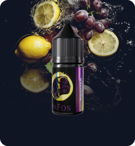 Жидкость PAFOS BLACK 30мл (Виноград Лимон) 30 мл 2% (20 мг/мл) Strong