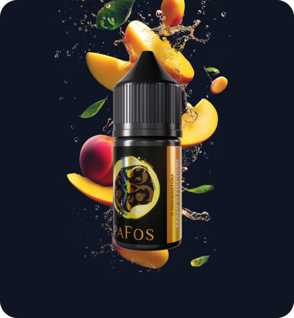 Жидкость PAFOS BLACK 30мл (Манго Персик) 30 мл 2% (20 мг/мл) Strong