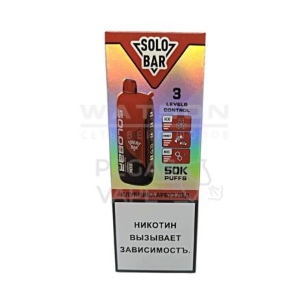 Электронная сигарета SOLOBAR 50000 (Клубника арбуз лед)