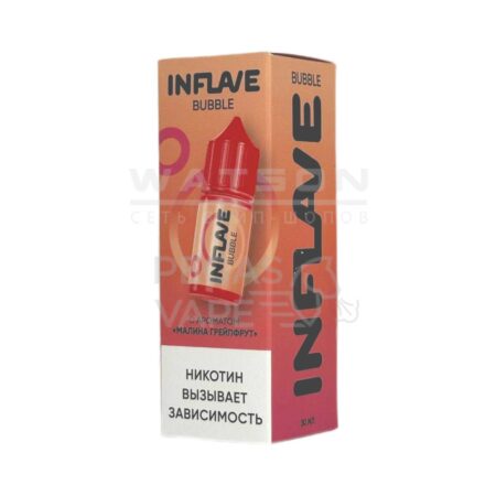 Жидкость INFLAVE BUBBLE (Малина грейпфрут) 30 мл 2% (20 мг/мл)