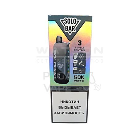 Электронная сигарета SOLOBAR 50000 (Персик виноград)