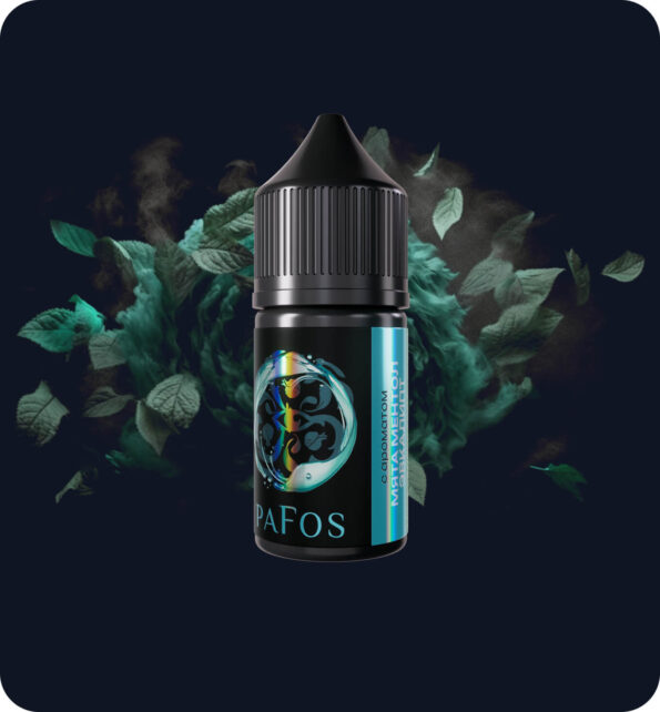 Жидкость PAFOS BLACK 30мл (Мята ментол Эвкалипт) 30 мл 2% (20 мг/мл) Strong