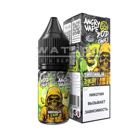 Жидкость ANGRY VAPE x PODONKI (Лимонный джем) 30 мл 2% (20 мг/мл)