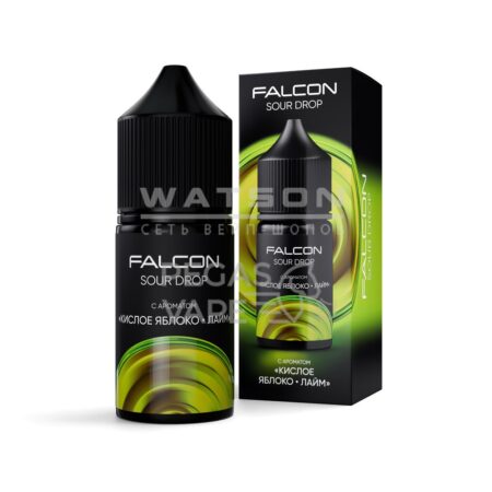 Жидкость FALCON SOUR DROP 30 мл  (Кислое яблоко - лайм) 30 мл 2% (20 мг/мл)