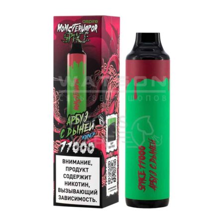 Электронная сигарета MONSTERVAPOR SPACE 11000 (Арбуз с дыней)