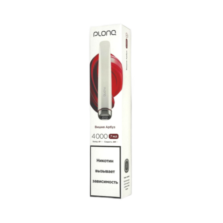 Электронная сигарета PLONQ PLUS PRO 4000 (Вишня Арбуз)