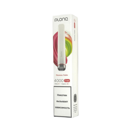 Электронная сигарета PLONQ PLUS PRO 4000 (Малина Лайм)