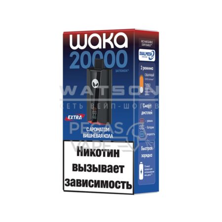 Электронная сигарета Waka PRO 20000 Extra (Вишневая кола)