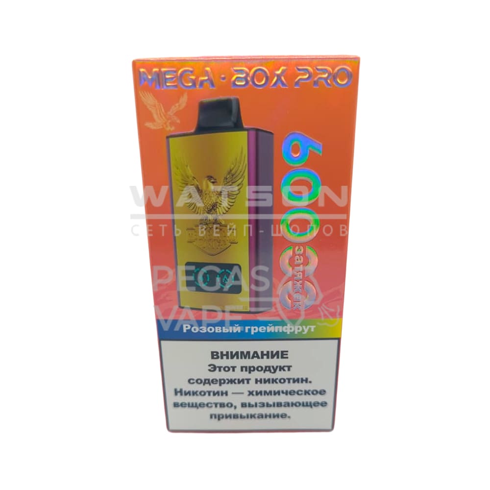 Электронная сигарета JNR BATMAN MEGA BOX PRO 60000 (Розовый грейпфрут) Электронная сигарета JNR BATMAN MEGA BOX PRO 60000 (Розовый грейпфрут)