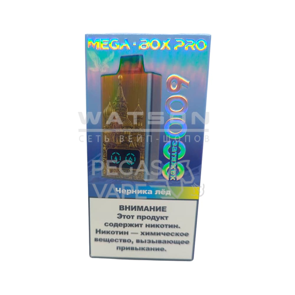 Электронная сигарета JNR BATMAN MEGA BOX PRO 60000 (Черника лед) Электронная сигарета JNR BATMAN MEGA BOX PRO 60000 (Черника лед)