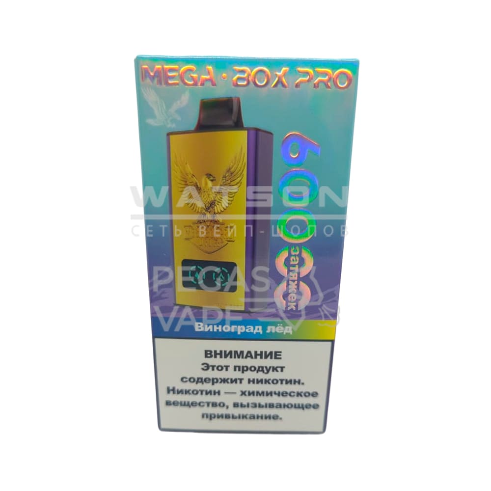 Электронная сигарета JNR BATMAN MEGA BOX PRO 60000 (Виноград лед) Электронная сигарета JNR BATMAN MEGA BOX PRO 60000 (Виноград лед)
